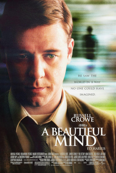 A Beautiful Mind (John Nash) - Russell Crowe - Hollywood Movie Poster - Life Size Posters