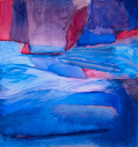 Aquifer - Emily Mason - Modern Art Abstract Painting - Life Size Posters by Emily Mason Paintings