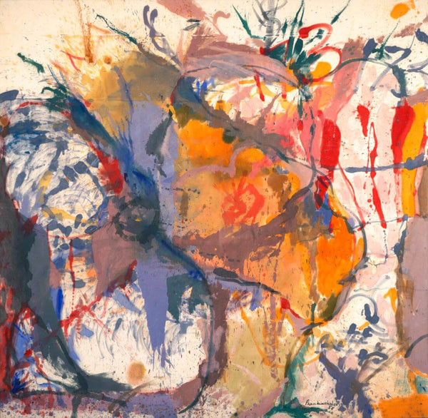 Before The Caves - Helen Frankenthaler - Abstract Expressionism Painting - Life Size Posters