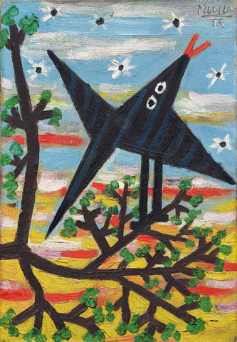 Bird In A Tree - Picasso - Cubist Painting by Pablo Picasso