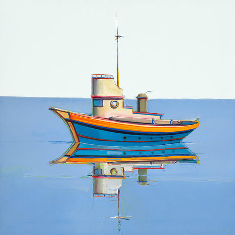 Boat Profile - Wayne Thiebaud - Canvas Prints
