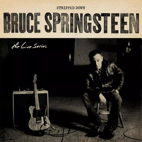 Bruce Springsteen - The Live Series - Stripped Down - Album Cover Art Print by Tallenge Store