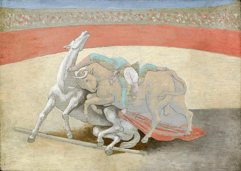 Bullfight (Corrida) - Pablo Picasso Painting - Life Size Posters by Pablo Picasso