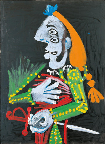Bullfighter (Torero) - Pablo Picasso Painting - Life Size Posters by Pablo Picasso