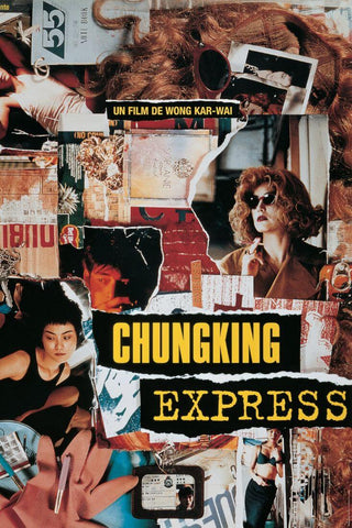 Chungking Express - Wong Kar Wai - Korean Movie Graphic Art Poster by Tallenge