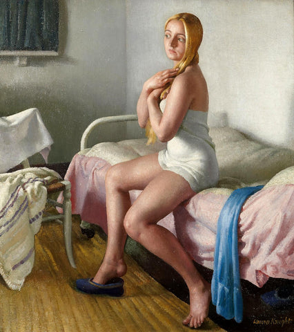 Dressing - Dame Laura Knight R A  - Impressionist Painting - Life Size Posters by Dame Laura Knight R A