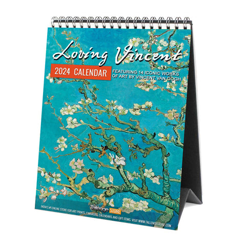 2024 Desk Calendar  - Loving Vincent by Tallenge Store