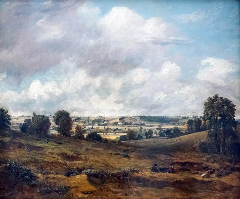 East View Of Dedham Vale - John Constable - English Countryside Landscape Painting by John Constable
