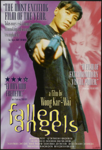 Fallen Angels - Wong Kar Wai - Korean Movie Poster by Tallenge