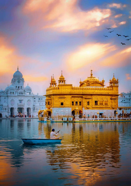 Golden Temple (Sri Harmandir Sahib) Amritsar - Sikh Shrine - Large Art Prints