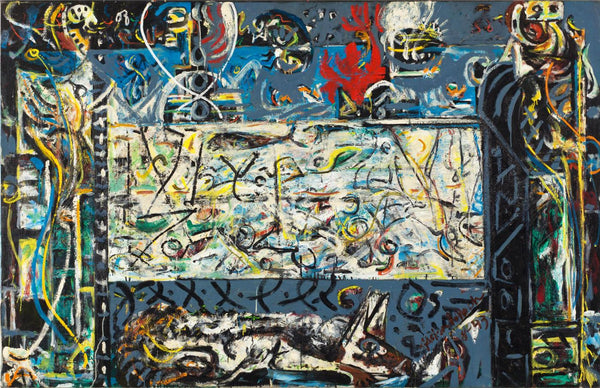 Guardians Of The Secret - Jackson Pollock (Copy) - Canvas Prints