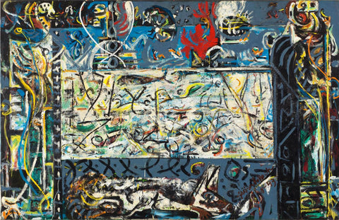 Guardians Of The Secret - Jackson Pollock (Copy) - Canvas Prints