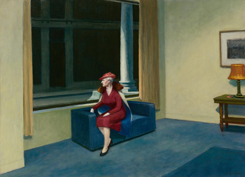 Hotel Window - Edward Hopper Painting - Art Prints