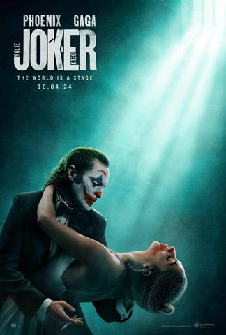 Joker - Folie à Deux - Joaquin Phoenix Lady GaGa -  Hollywood English Movie Poster 1 by Tallenge
