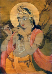 Krishna - Asit Kumar Haldar -  Bengal School Of Art - Indian Painting
