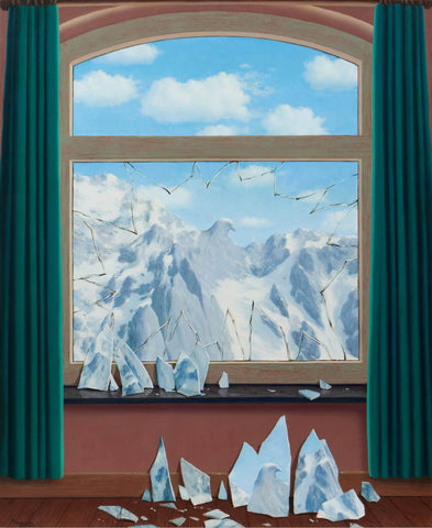 Le Domaine d’Arnheim - Rene Magritte - Surrealist Art Painting by Rene Magritte