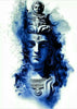 Lord Shiva With Ganga - Contemporary Digital Art Painting - Framed Prints