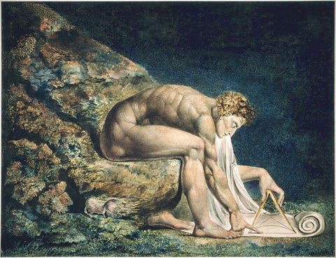 Newton - William Blake - Life Size Posters by William Blake