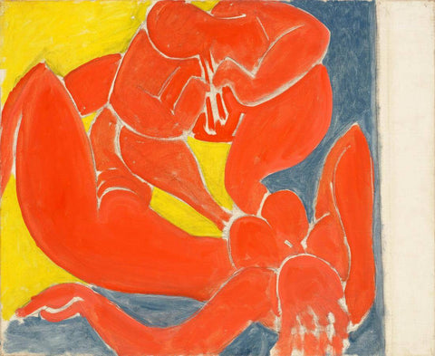 Nymph With Red Fauna (Nymphe Et Faune Rouge) - Henri Matisse - Neo-Impressionist Art Painting by Henri Matisse
