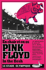Pink Floyd - In The Flesh Tour - Concert Poster