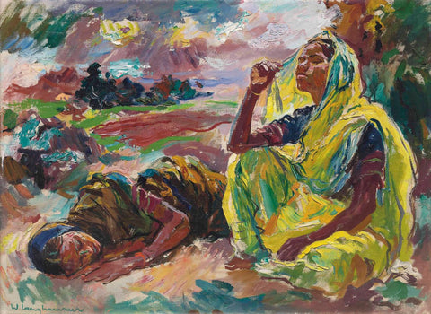 Rest - Walter Langhammer - Canvas Prints