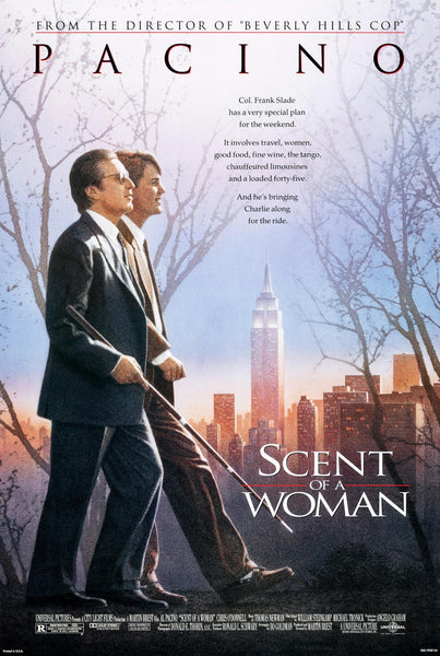 Scent Of A Woman - Al Pacino - Oscar Woinning Hollywood English Movie Poster - Canvas Prints
