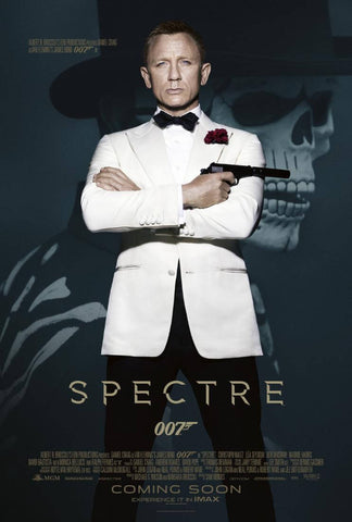 Spectre - Daniel Craig - James Bond Movie Poster 1 by Joel Jerry