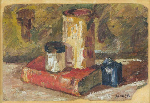 Still Life 1948 - Sayed Haider Raza by Sayed Haider Raza