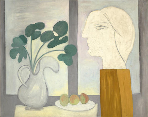 Still Life At The Window (Nature Morte a L Fenetre) - Marie-Therese Walter - Pablo Picasso Masterpiece Painting by Pablo Picasso