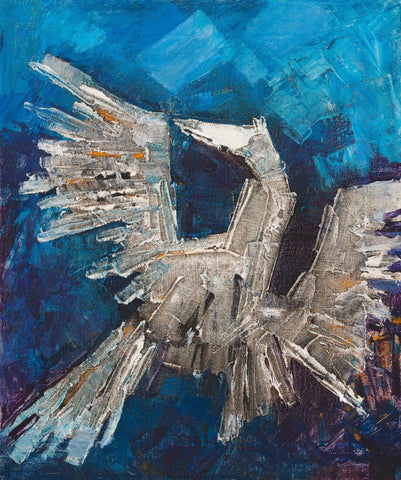 Sufi Bird - Maqbool Fida Husain Painting by M F Husain