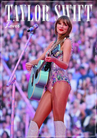 Taylor Swift - Lover - The Eras Tour - Live In Concert - Pop Music Poster - Life Size Posters by Tallenge Store