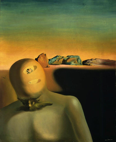 The Average Bureaucrat - Salvador Dali - Surrealist Art Painting by Salvador Dali