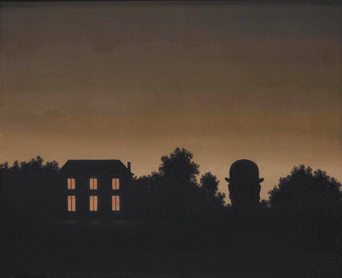 The End Of The World (La Fin Du Monde) - Rene Magritte - Surrealist Art Painting by Rene Magritte