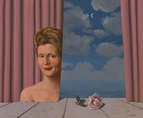 The Makeup room (Lendroit Du Decor) - René Magritte by Rene Magritte