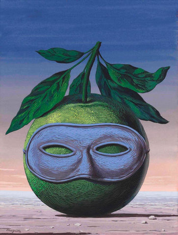 Travel Souvenir - (Souvenir De Voyage) - René Magritte - Surrealist Painting by Rene Magritte