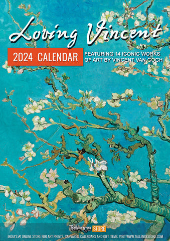 2024 Wall Calendar - Loving Vincent - Vincent van Gogh Artworks by Tallenge Store