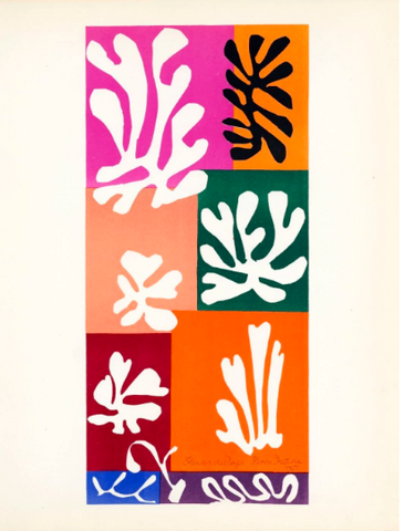 Snow Flowers (Fleurs De Neige) – Henri Matisse Painting Canvas Print Rolled • 14x18 inches(On Sale - 25% OFF) by Henri Matisse