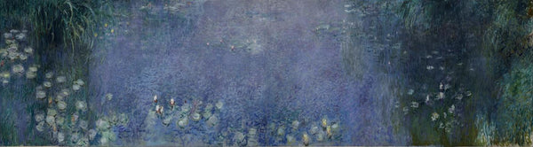 Waterlilies Morning - Claude Monet Painting - Life Size Posters