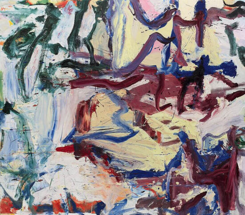 Whose Name Was Writ In Water - Willem de Kooning - Abstract Expressionist  Painting by Willem de Kooning