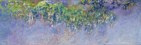 Wisteria - Claude Monet (Last) Painting - Life Size Posters by Claude Monet