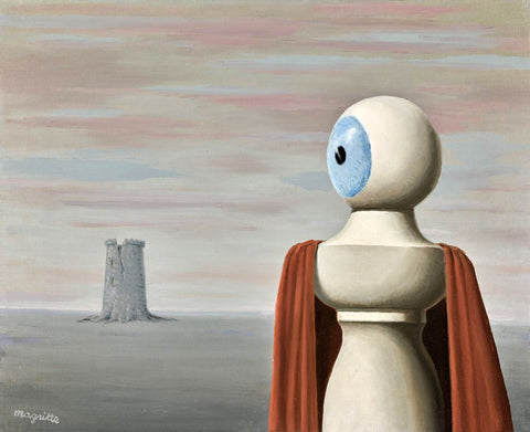 La Belle Lurette (La Belle Lurette) – René Magritte Painting – Surrealist Art Painting by Rene Magritte
