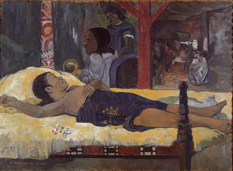 Te Tamari no Atua - Son of God by Paul Gauguin