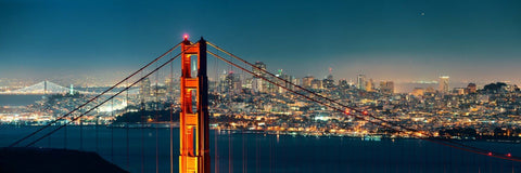 San Francisco Panorama - Life Size Posters by Hamid Raza