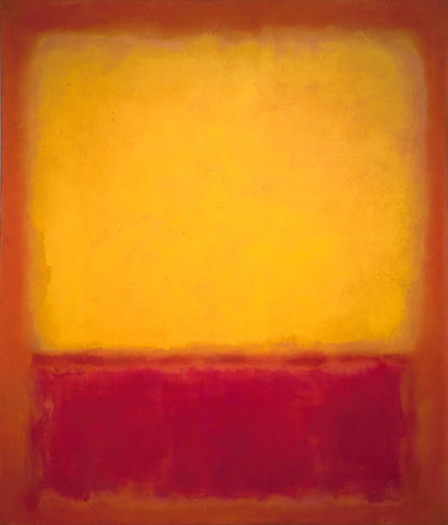 Yellow Over Purple by Mark Rothko