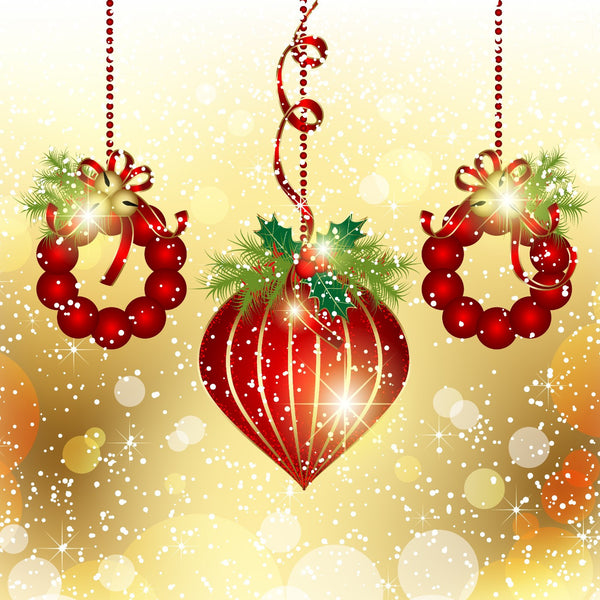 Christmas Ornaments - Canvas Prints