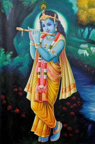 Lord Krishna by Sina Irani