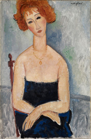 The Colección of Alicia Koplowitz in París by Amedeo Modigliani