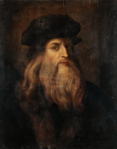 Leonardo da Vinci - Self Portrait - Life Size Posters by Leonardo da Vinci