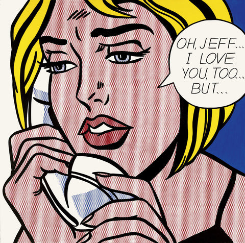 Best Valentines Day Gift - Love Art by Roy Lichtenstein by Roy Lichtenstein