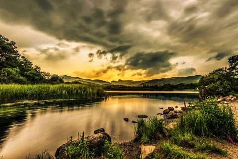 Elterwater Sunset by Stuart Adams